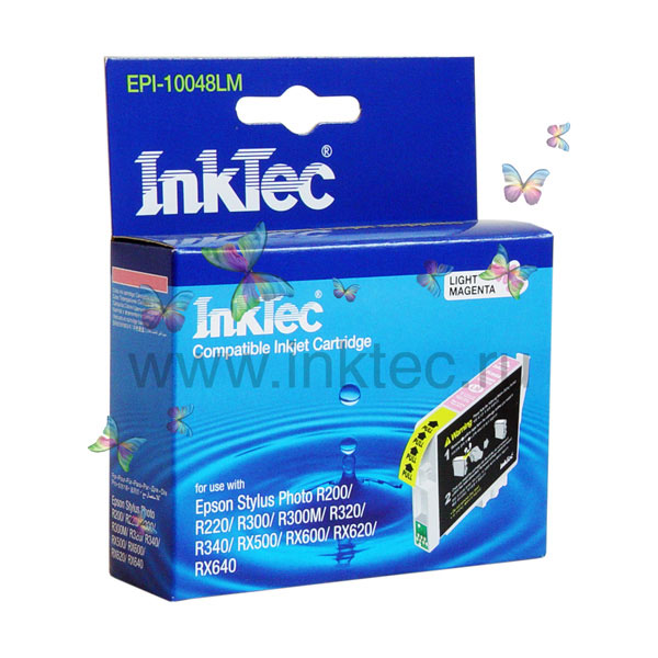 EPI-10048LM Картридж "InkTec" Epson T0486 / Epson Stylus Photo R200/R300/R300M/RX500/RX600